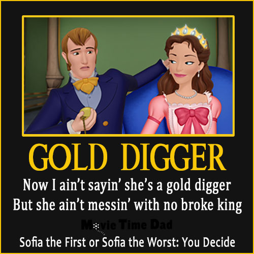 Queen Miranda the Gold Digger