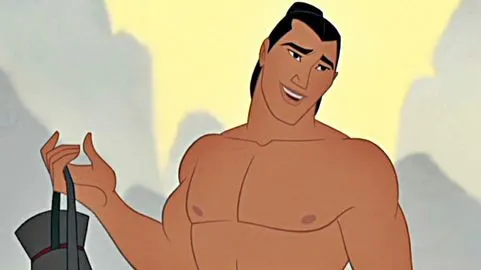 Disney's Mulan Shang shirtless
