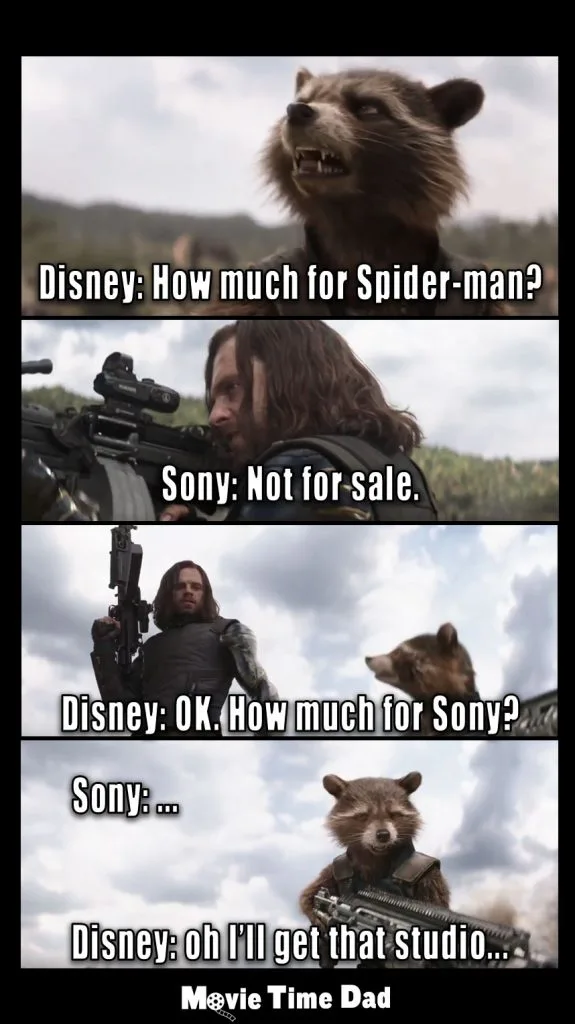 Disney asking Sony to buy SpiderMan