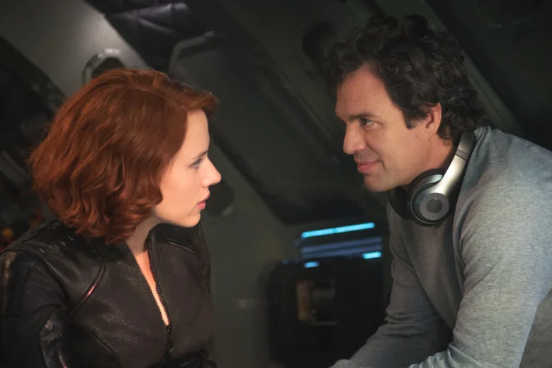 Bruce Banner and Black Widow