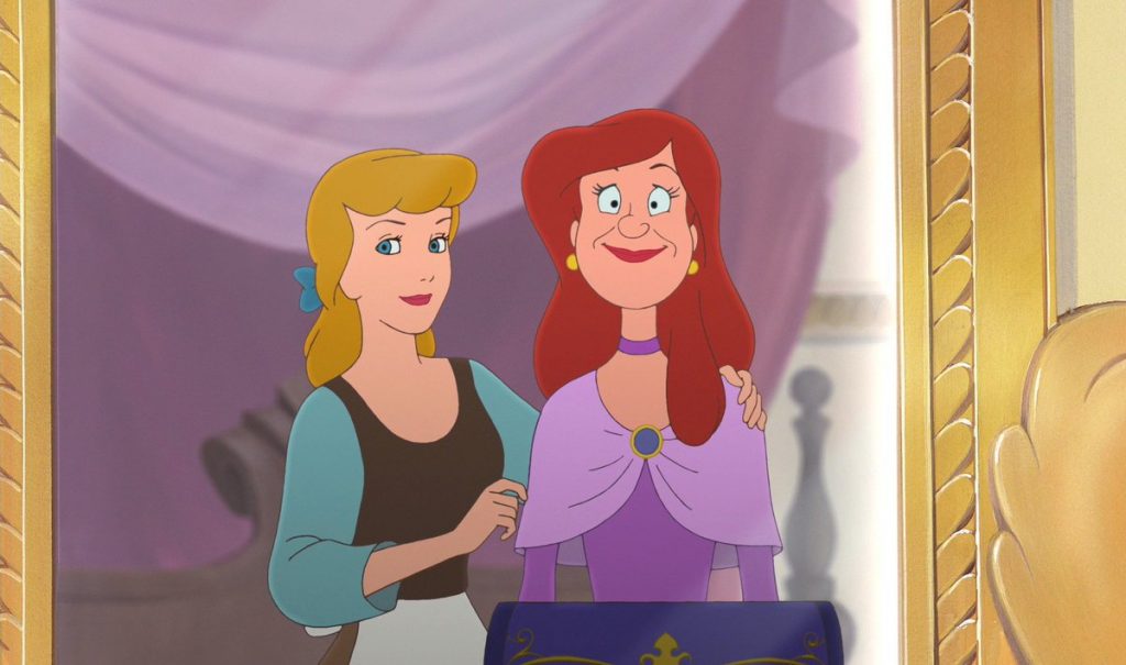 Cinderella and Anastasia from Cinderella II