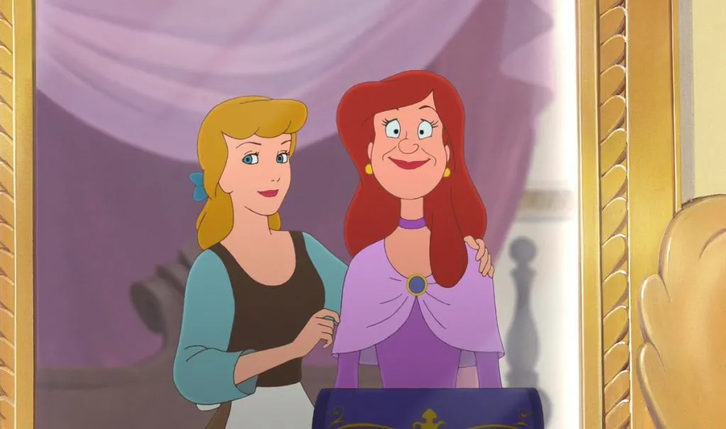 Cinderella and Anastasia from Cinderella II