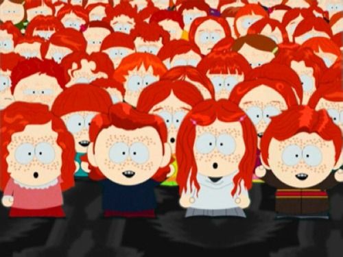 Ginger kids from South Park