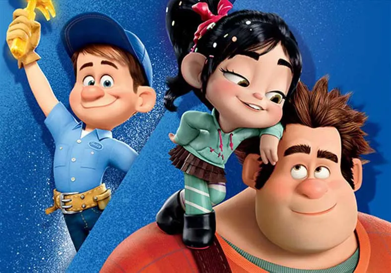 Fix It Felix, Vanellope, and Ralph - Wreck-It Ralph