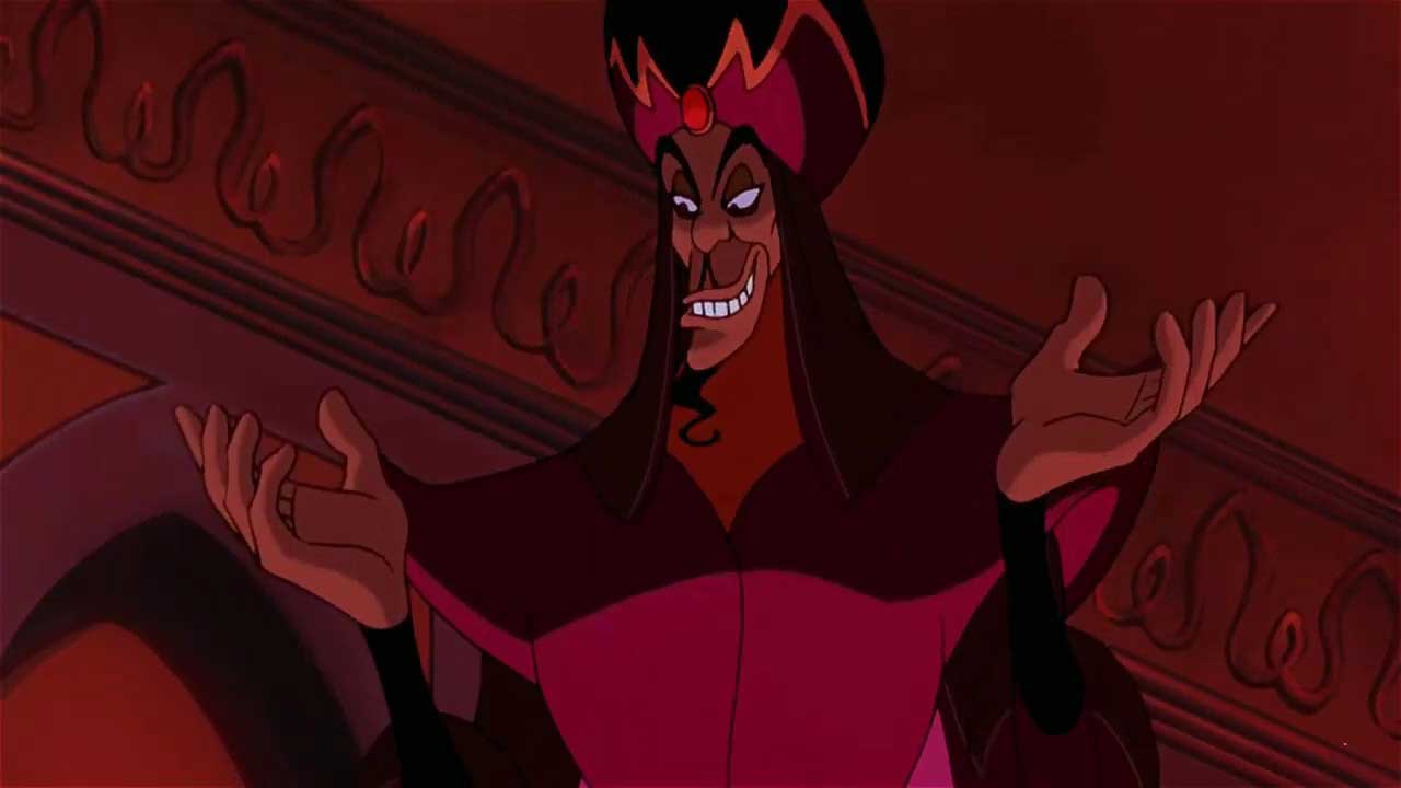 Jafar looking ominous