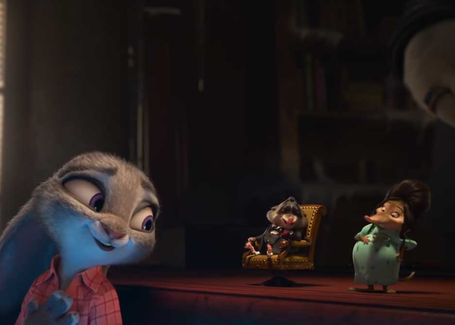 Judy Hopp's mob ties in Zootopia