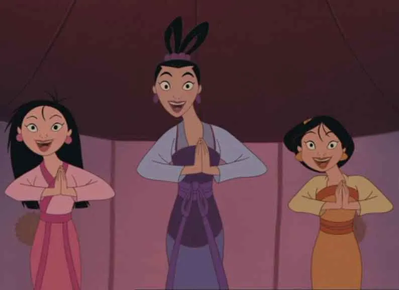 three princesses from Mulan II