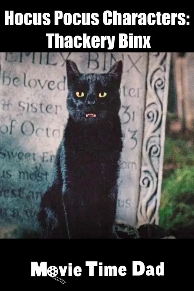 Thackery Binx - Hocus Pocus character names