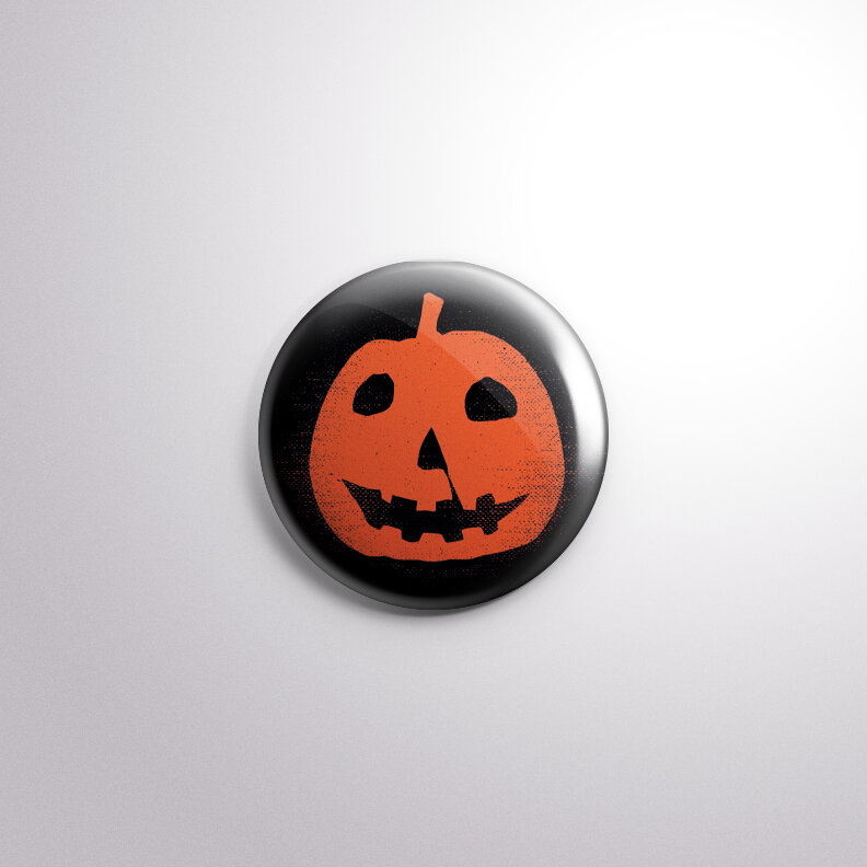 Halloween 1978 pumpkin pin