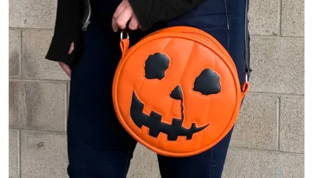 Halloween 1978 pumpkin purse